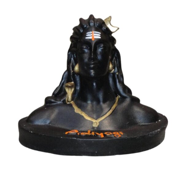 Mittify Adiyogi Statue for Car Accessories, Home Decor & Office Table, Size-5 Inch