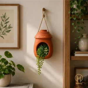 Mittify Red Clay Bird Nest/House