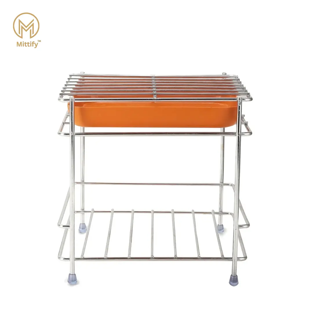 MITTIFY Heavy Steel Matka Stand for Kitchen, Pot Stand, Use Water Dispenser Stand For Better Experience - Image 2