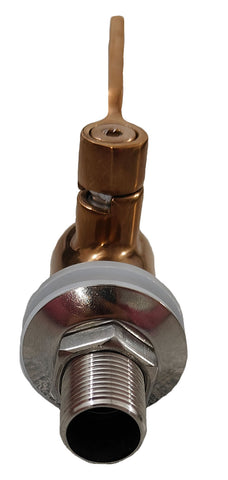 Premium Solid Copper & Chrome-Plated Beverage Dispenser Tap / Bar Faucet - Image 5