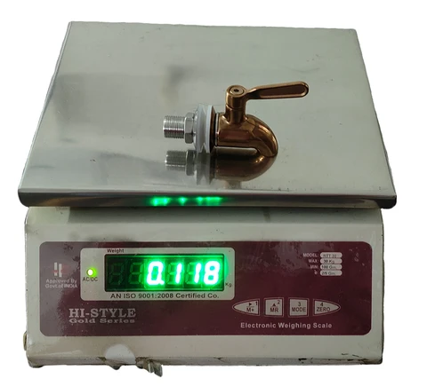 Premium Solid Copper & Chrome-Plated Beverage Dispenser Tap / Bar Faucet - Image 6